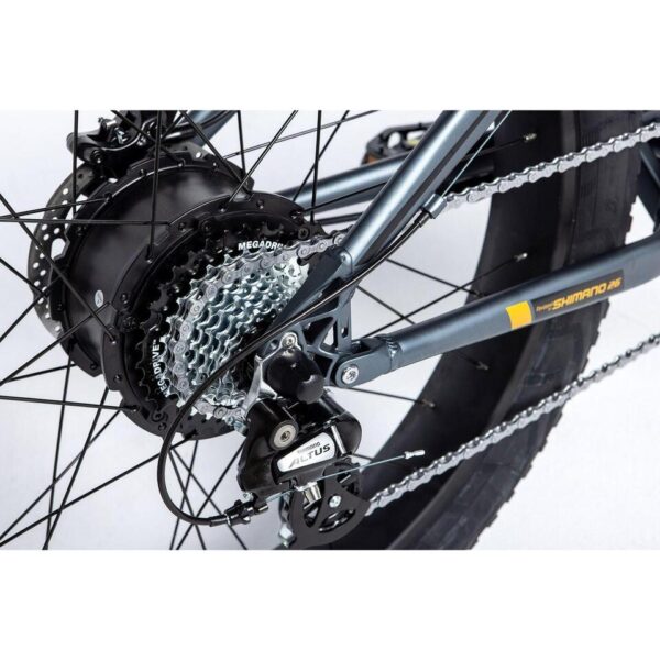 FATBIKE VTT ÉLECTRIQUE TOUT SUSPENDU 26PRO – 26″ – Image 2