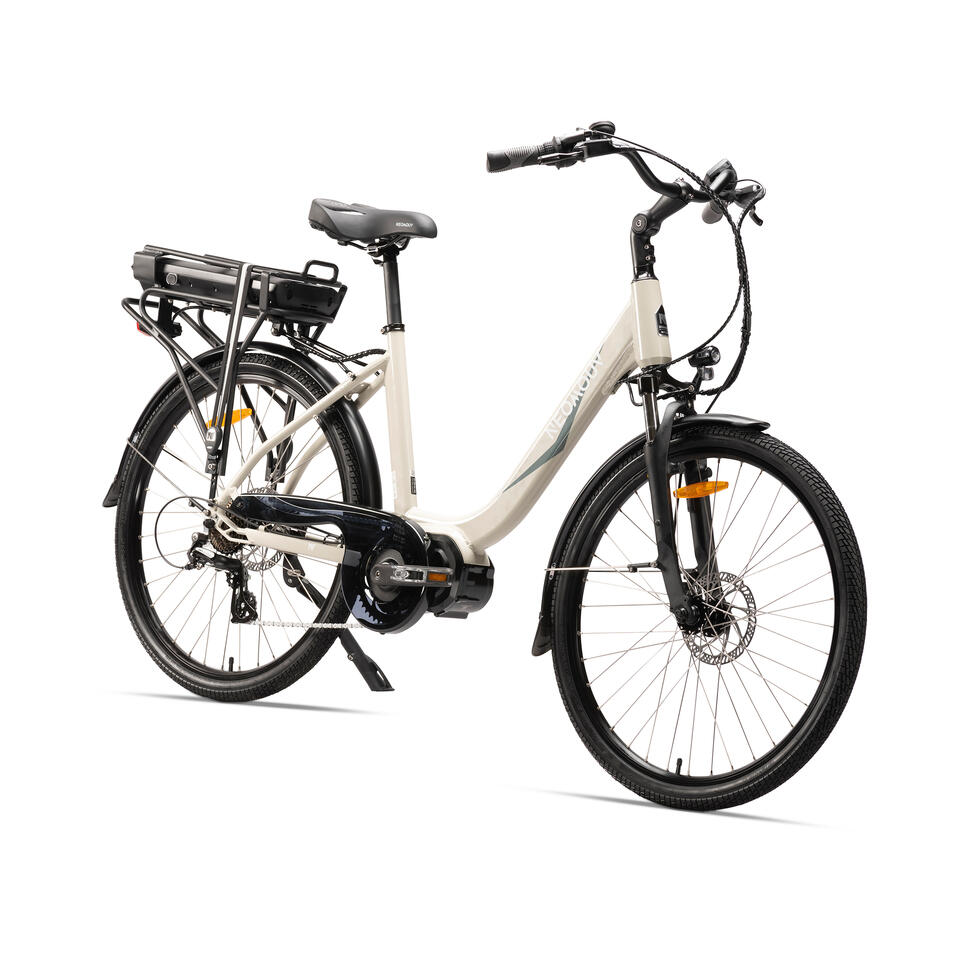 VÉLO DE VILLE ÉLECTRIQUE – NEOMOUV ALLEGRIA 2 HYDRAULIQUE – SAND – Image 2