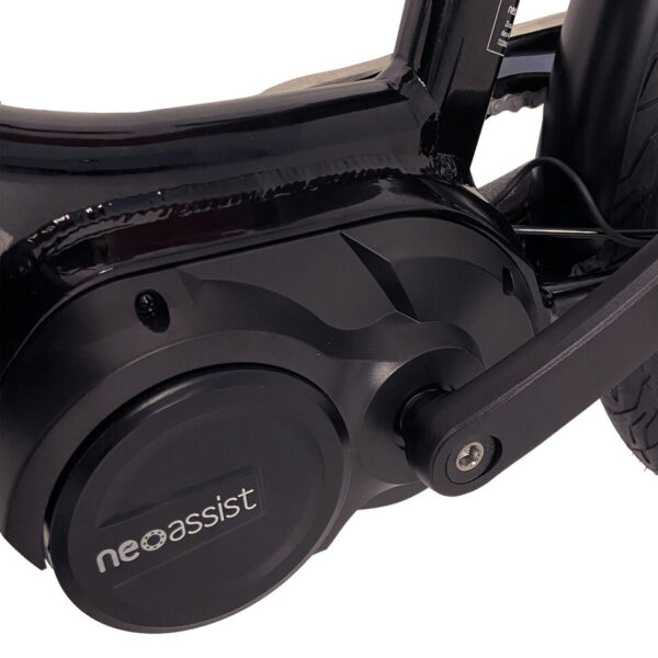 VÉLO DE VILLE ÉLECTRIQUE – NEOMOUV KALYSO 2 HYDRAULIQUE NEXUS 7 – NOIR – Image 2
