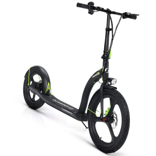 TROTTINETTE ÉLECTRIQUE HYBRIDE CROSS ARGENTO ACTIVE BIKE - MOTEUR 350W – Image 2