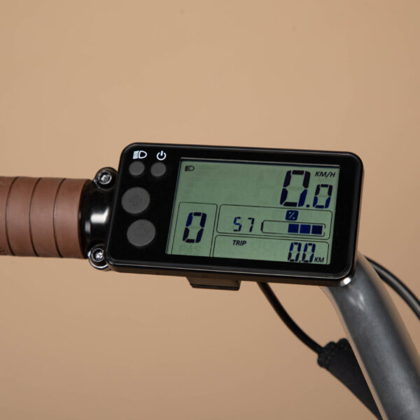VÉLO DE VILLE ÉLECTRIQUE CONNECTÉ ELOPS 920 E CONNECT LF BLANC – Image 3