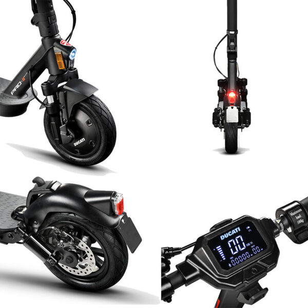 TROTTINETTE ÉLECTRIQUE DUCATI PRO II EVO – AUTONOMIE 40KM – DOUBLE SUSPENSION – Image 3