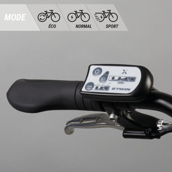 VELO PLIANT A ASSISTANCE ELECTRIQUE TILT 500 GRIS NOIR – Image 4