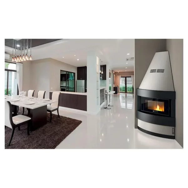Cheminée à granulés ventilé – EVACALOR Raffaello 11.5 kW – Image 4