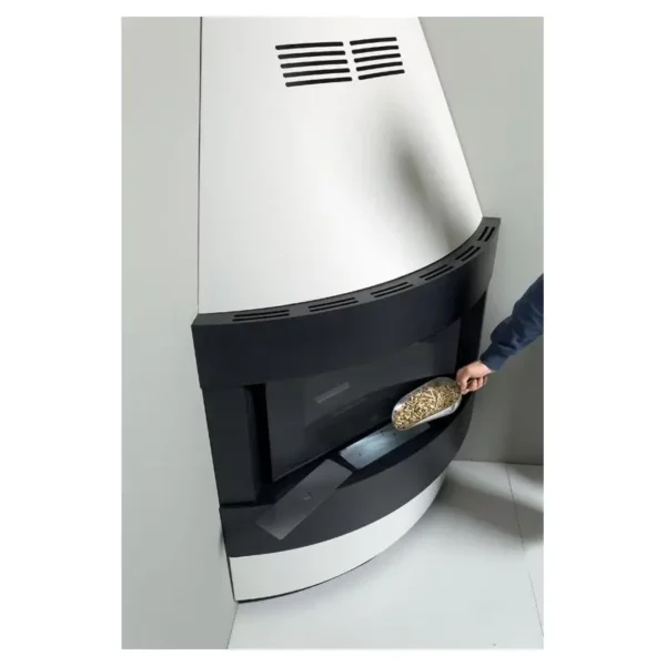 Cheminée à granulés ventilé – EVACALOR Raffaello 11.5 kW – Image 3