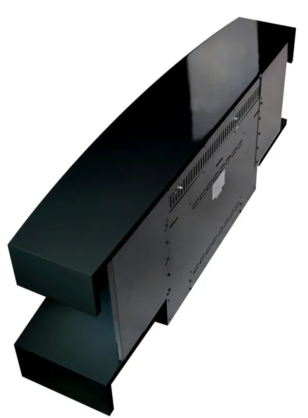 CHEMINÉE ÉLECTRIQUE DESIGN LOUNGE NOIRE – Image 3