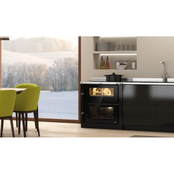 Cuisinière à bois encastrable – LA NORDICA Verona XXL 8 kW – Image 2