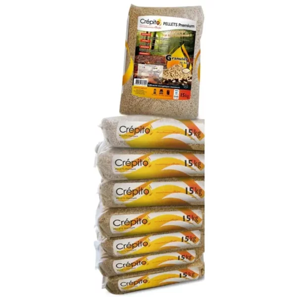 Granulés bois Crépito – Palette 72 sacs de 15 kg – Image 3