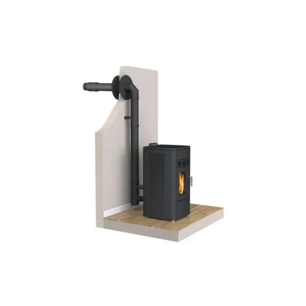 Kit ventouse pour poêles à granulés étanches – DINAK – Image 2