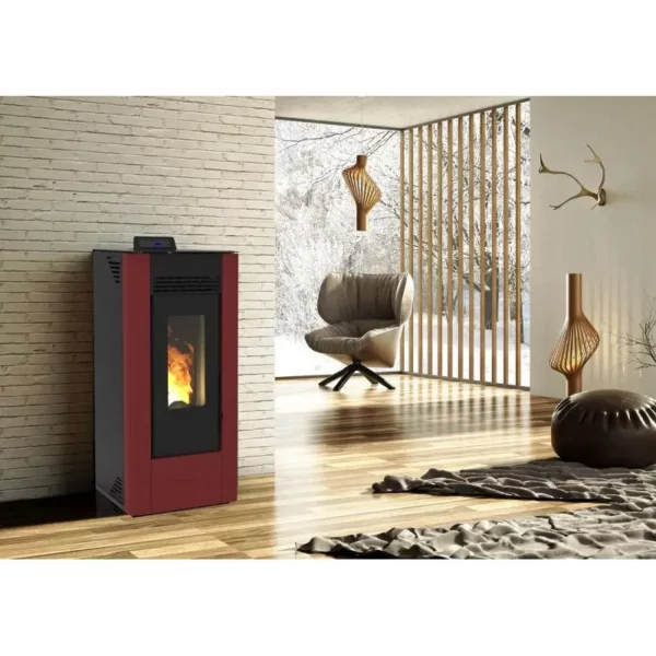 PACK Poêle à granulés C12C FIREMATIC + Kit ventouse Dinak + Module Wifi – Image 6