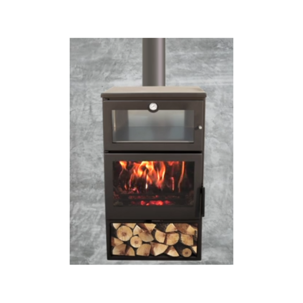 Poêle à bois avec four – PANADERO Oven 7 kW – Image 5