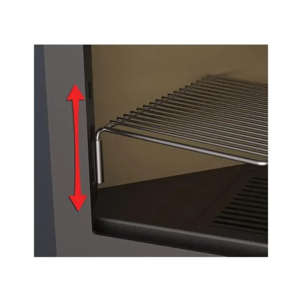 Poêle à bois d’angle avec four – BRONPI Lerma – H 9 kW – Image 6