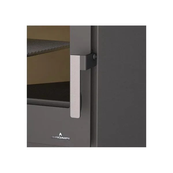 Poêle à bois d’angle avec four – BRONPI Lerma – H 9 kW – Image 7