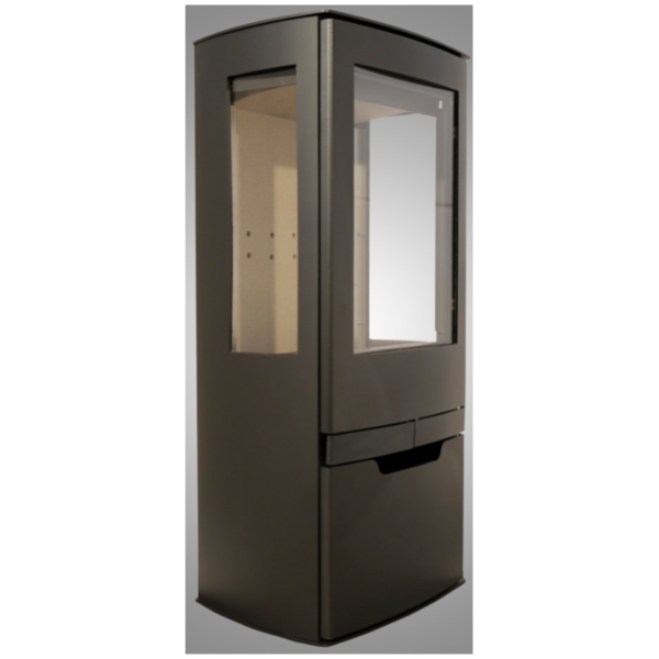 Poêle à bois avec prise d’air externe – PANADERO Alba 9.5 kW – Image 3