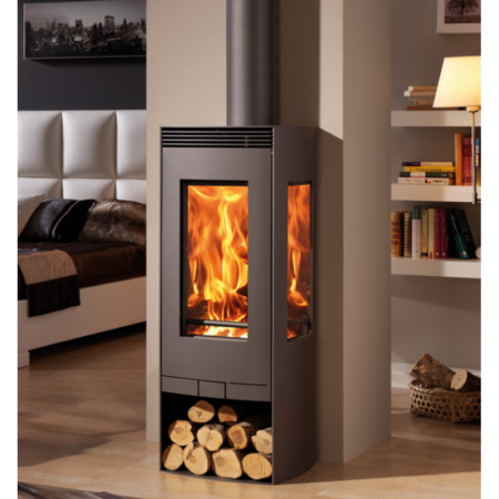 Poêle à bois avec prise d’air externe – PANADERO Alba 9.5 kW