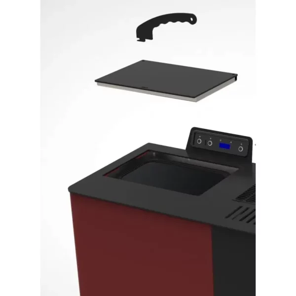 Poêle à granulés extra plat ventilé étanche FIREMATIC S11 10.2 kW – Image 3