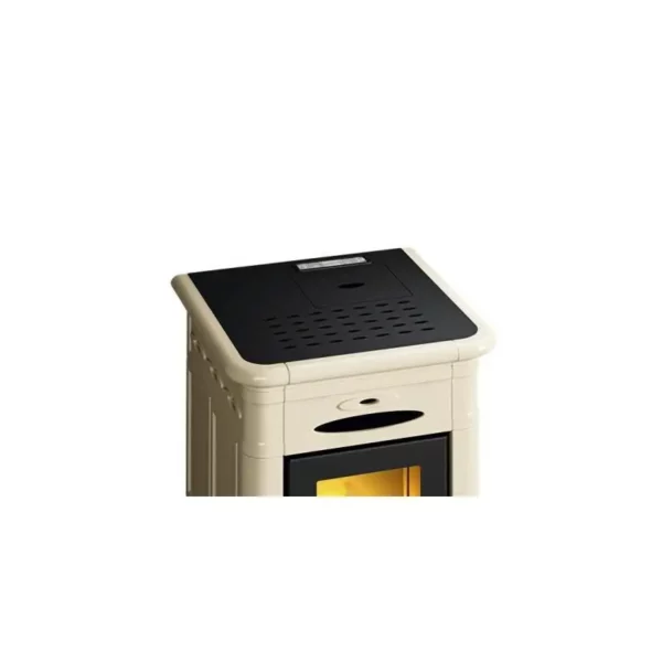 Poêle à granules ventilé céramique – EVACALOR Alina 9.5 kW – Image 4