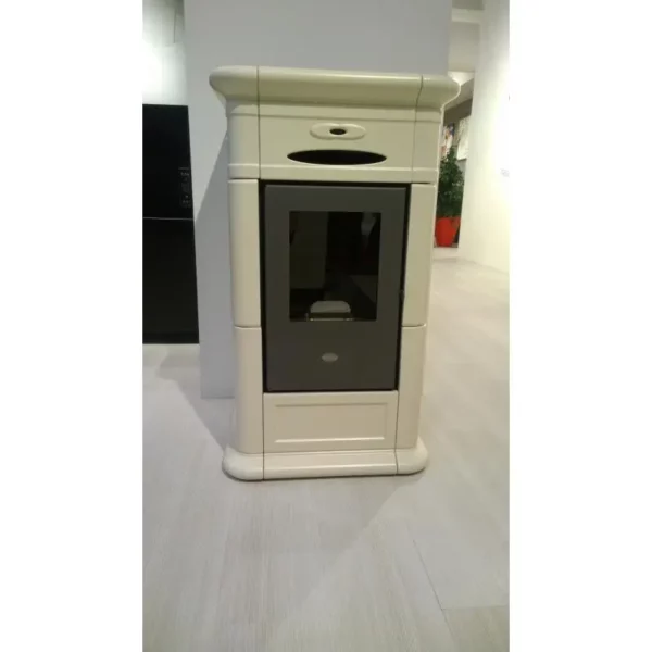 Poêle à granules ventilé céramique – EVACALOR Alina 9.5 kW – Image 6