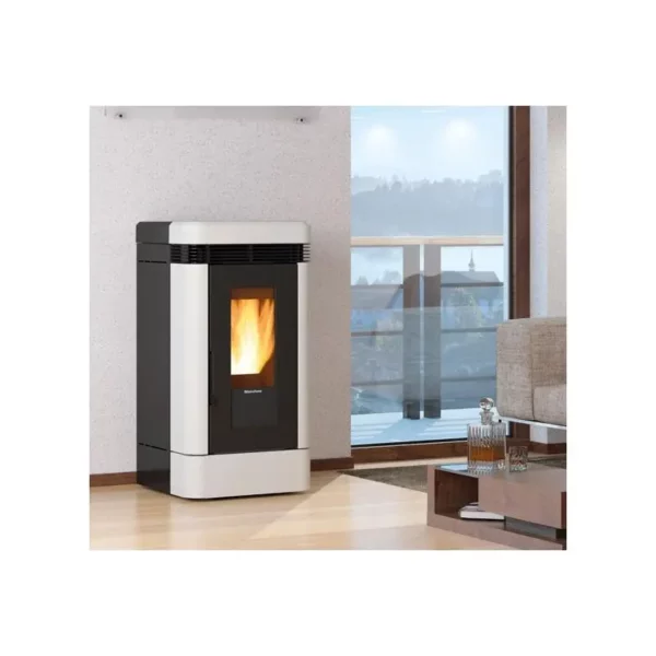Poêle à granulés ventilé céramique – EXTRAFLAME Lucia 13 kW – Image 6