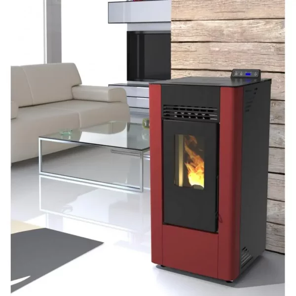 PACK Poêle à granulés C9 FIREMATIC + Kit ventouse Dinak – Image 5