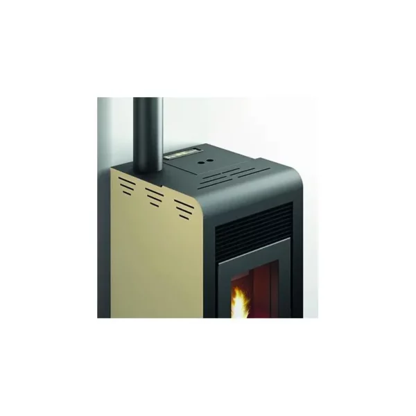 Poêle à granules ventilé – EVACALOR Rita 9,5 kw Ivoire – Image 5