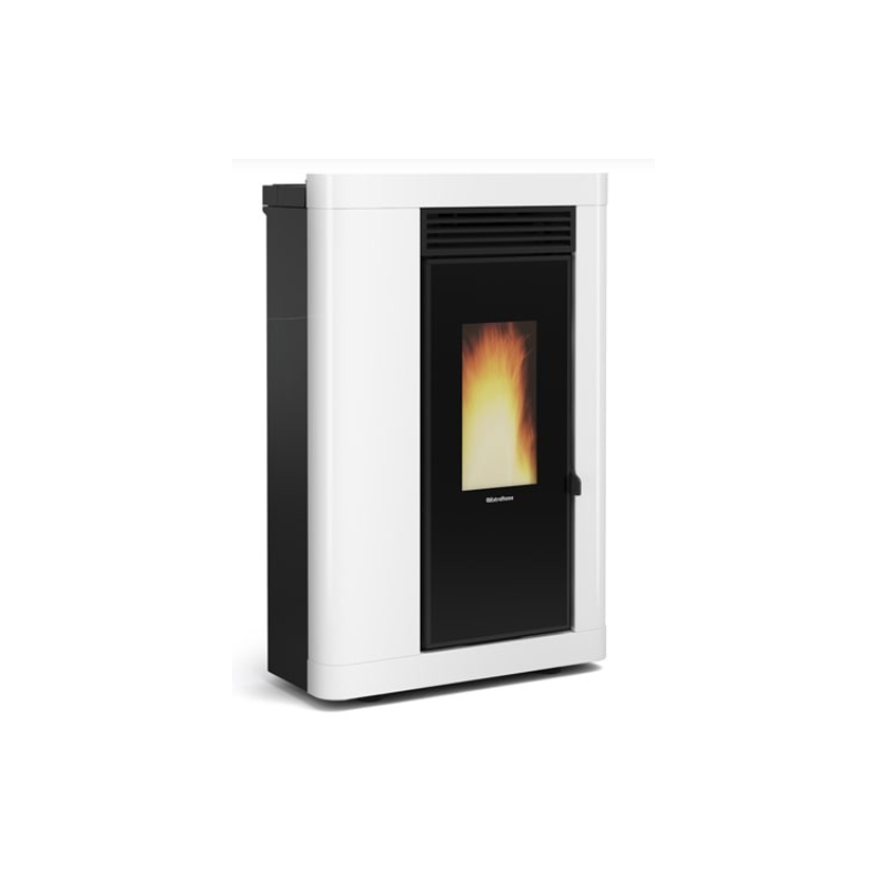 Poêle à granules ventilé extra-plat canalisable – EXTRAFLAME Annabella AD Evo 10 kW