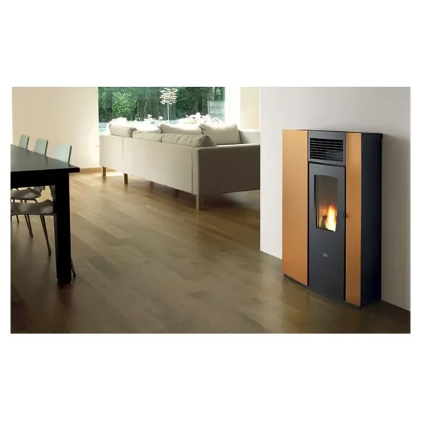 Poêle à granules ventilé extra plat – EVACALOR Perla 7.5 kW – Image 5