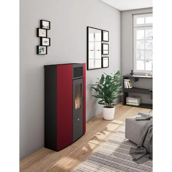Poêle à granules ventilé extra plat – EVACALOR Perla 7.5 kW – Image 7
