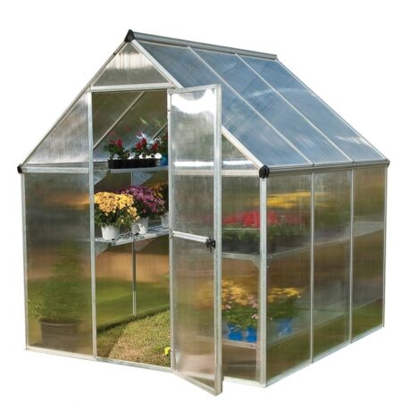 Serre polycarbonate Mythos alu 3,40 m² - Palram Canopia