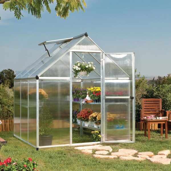 Serre polycarbonate Mythos alu 3,40 m² - Palram Canopia – Image 5