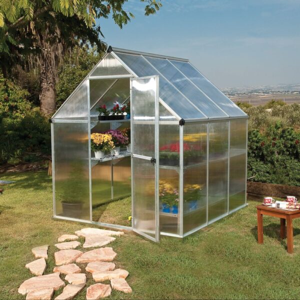Serre polycarbonate Mythos alu 3,40 m² - Palram Canopia – Image 6