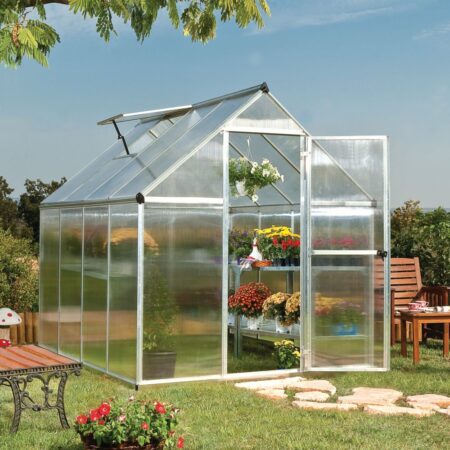 Serre polycarbonate Mythos alu 4.6 m² - Palram Canopia