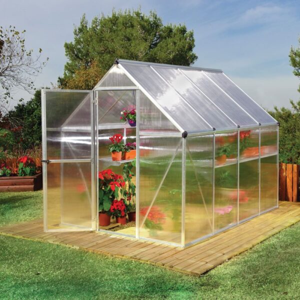 Serre polycarbonate Mythos alu 4.6 m² - Palram Canopia – Image 7