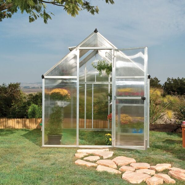 Serre polycarbonate Mythos alu 4.6 m² - Palram Canopia – Image 9