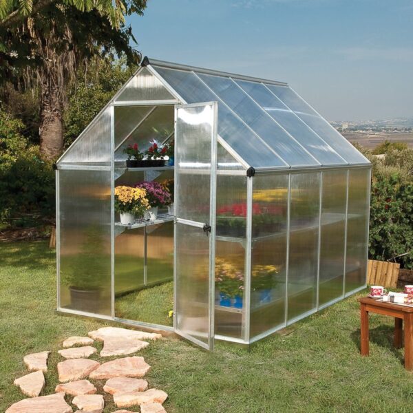 Serre polycarbonate Mythos alu 4.6 m² - Palram Canopia – Image 10