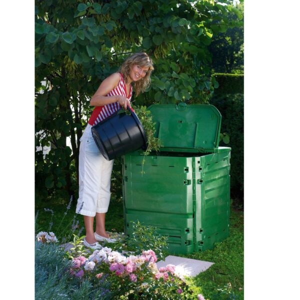 Composteur GARANTIA Thermo-King 900L vert + grille de fond – Image 5
