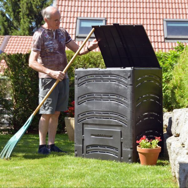 Composteur BELLIJARDIN Compost' Eco 500L noir – Image 4