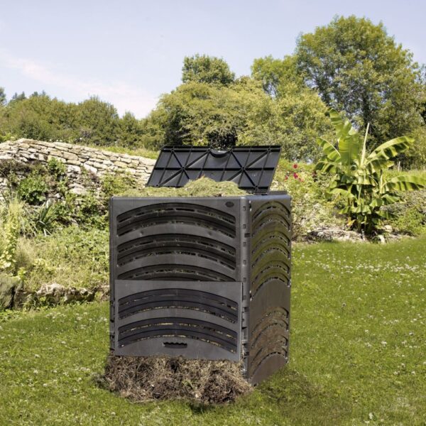 Composteur BELLIJARDIN Compost' Eco 650L noir – Image 2