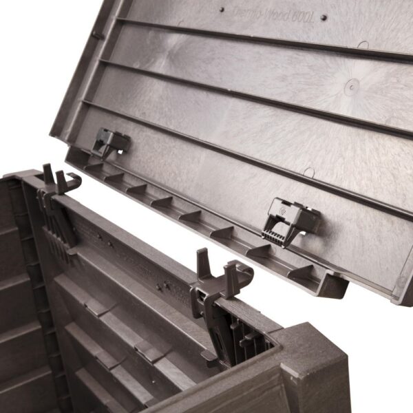 Composteur GARANTIA Thermo-Wood 600 L gris anthracite + grille de fond – Image 15