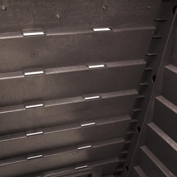 Composteur GARANTIA Thermo-Wood 600 L gris anthracite + grille de fond – Image 21