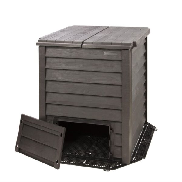 Composteur GARANTIA Thermo-Wood 600 L gris anthracite + grille de fond – Image 28