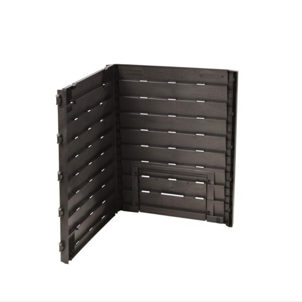 Composteur GARANTIA Thermo-Wood 600 L gris anthracite + grille de fond – Image 9