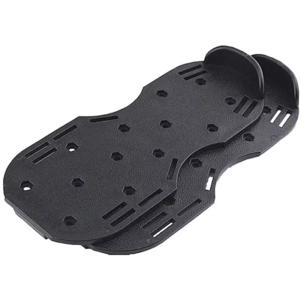 Aérateur Chaussures Spiker Sandales scarificateur cloueuse avec Spikes 4 Sangles Buckled Fit Universelle pour Green Garden A339 – Image 2