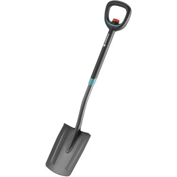 Bêche Télescopique Ergoline: Bêche de Jardin en Acier pour Bêcher et Creuser, avec Repose-Pieds et Manche Ergonomique, Poignée en D – Image 5
