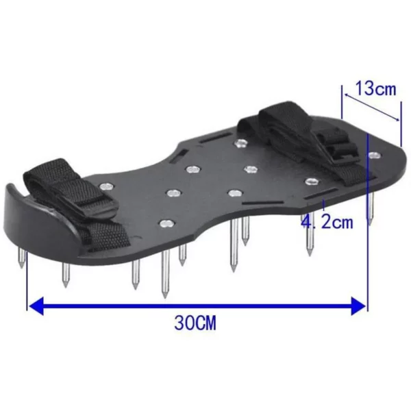 Chaussures d'aérateur de pelouse, Chaussures de scarificateur d'aérateur de pelouse réutilisable MAGT Outils de desserrage d'he A335 – Image 4