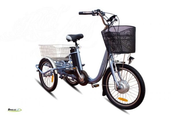 Tricycle électrique Eureka – avec système d’inclinaison intégré