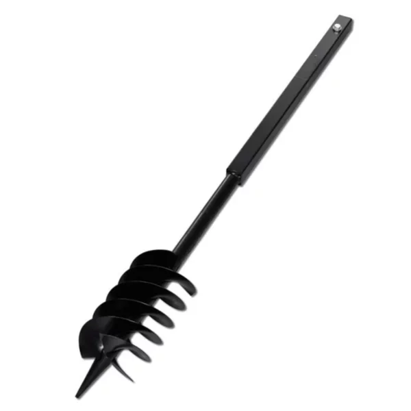 Fdit Tarière de sol avec manche 120 mm et tube d'extension 5 m AcierFDI7063373566583 – Image 3