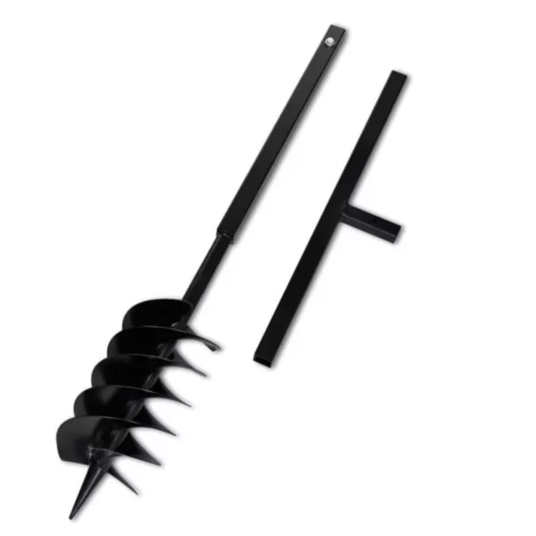 Fdit Tarière de sol avec manche 150 mm et tube d'extension 5 m AcierFDI7063373566613 – Image 2