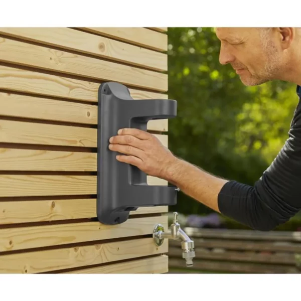 GARDENA Dévidoir automatique mural RollUp® L liseret blanc – Longueur 30m – Ø13mm – Kit complet – Garantie 5 ans (18627-20) – Image 3