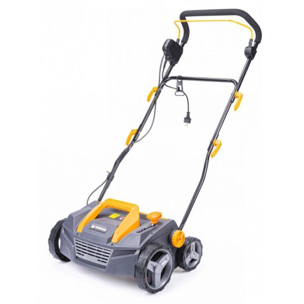 POWER TOOL - Aérateur scarificateur électrique - Puissance max 2550W - 230V / ~50Hz - Bac 45L - Gris – Image 3